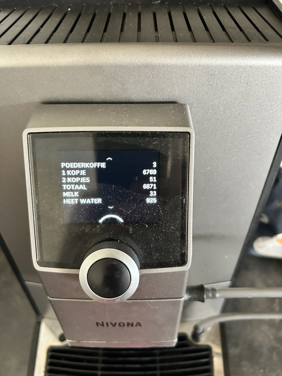 Volautomaat koffiemachine