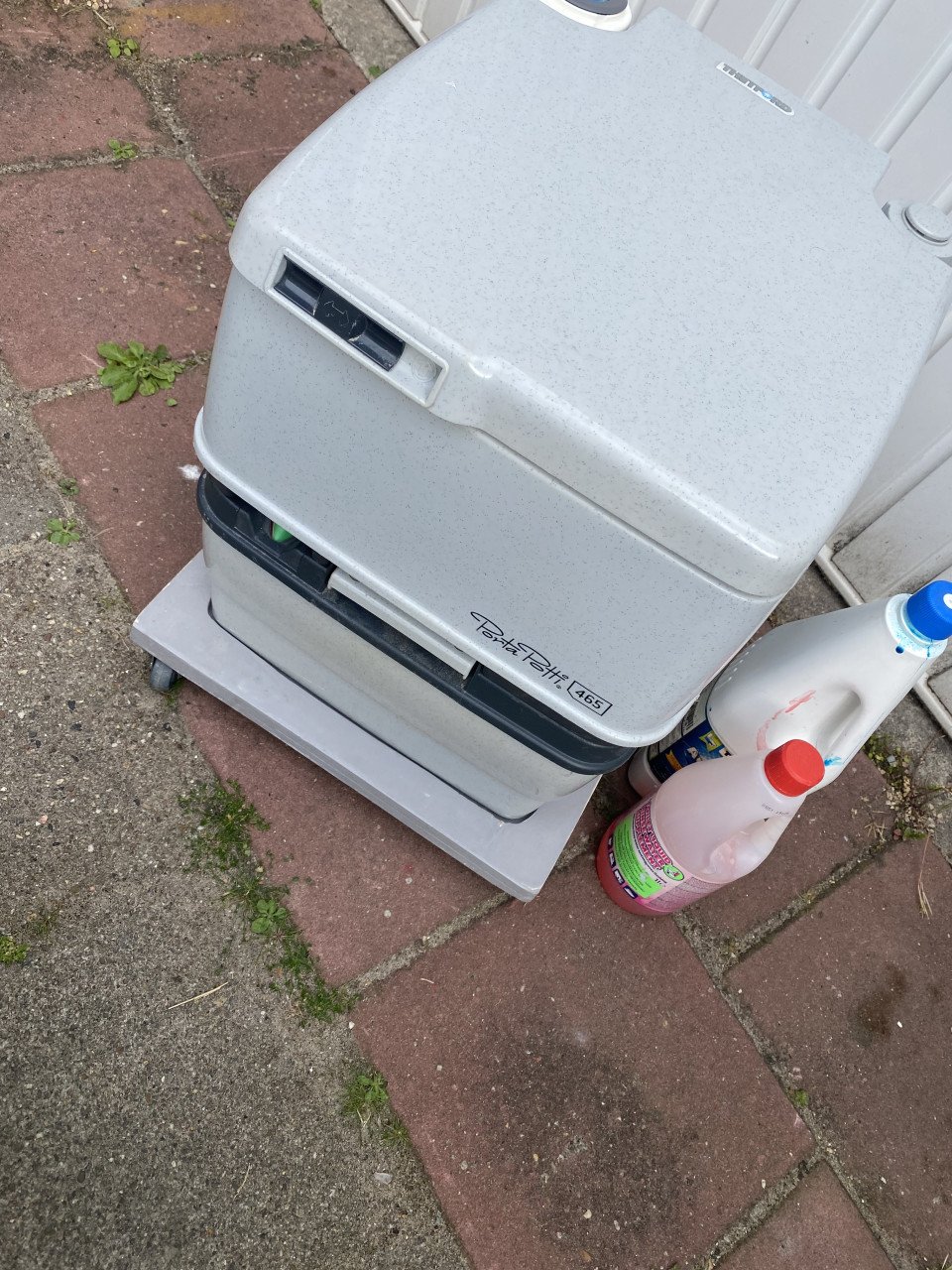 VERKOCHT Porta potti