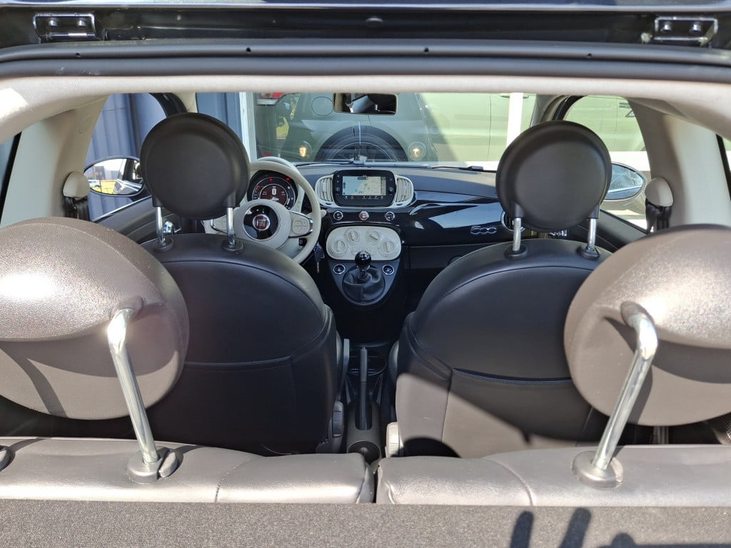 Fiat 500 1.2 lounge | airco | cruise | pano | leder