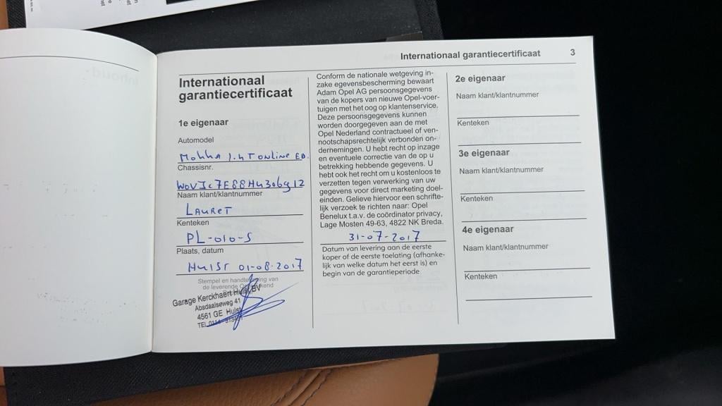 Opel Mokka 1.4 turbo online edition wordt verwacht 24-12 | eerste eigenaar!