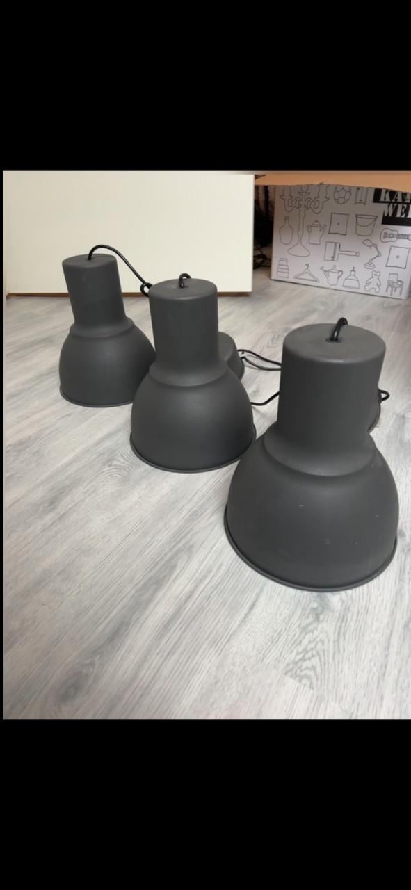 Ikea hanglamp Hektar (3 stuks)