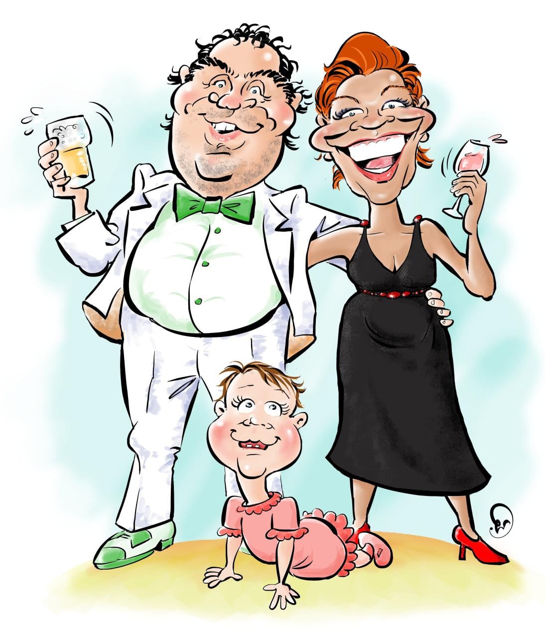 Leuk voor uw feest: laat karikaturen tekenen!