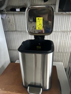 EKO Kubo RVS pedaalemmer 10L – bijna nieuw