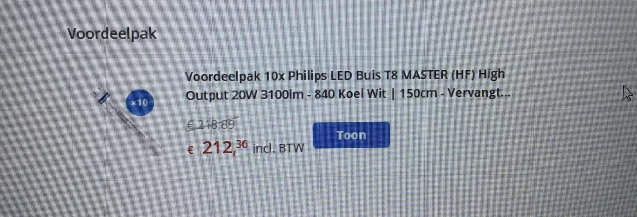 Led tl buizen