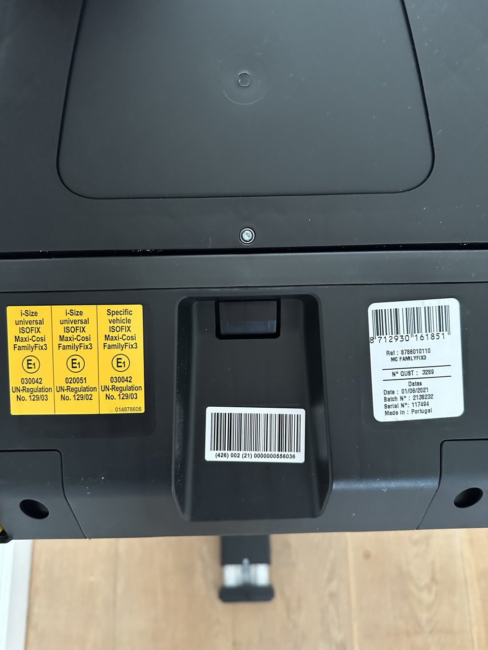 Maxi-Cosi FamilyFix3 base voor autostoeltjes (Isofix)