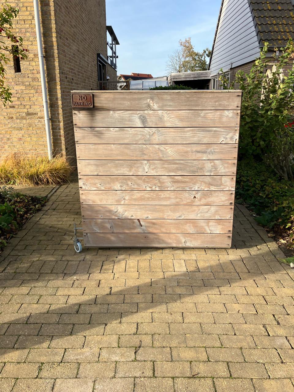 Kleine fietsenstalling of berging