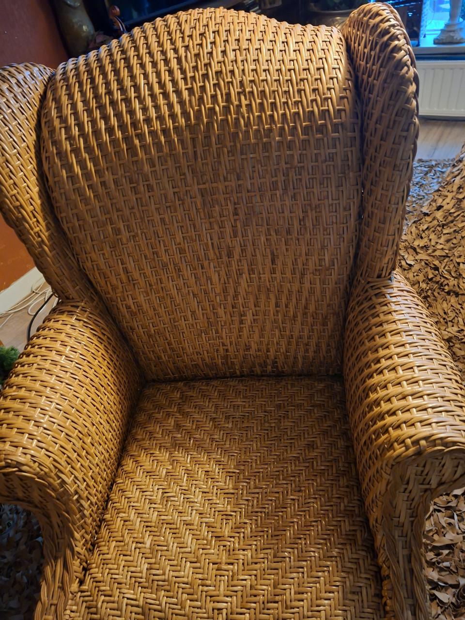 Rotan stoel