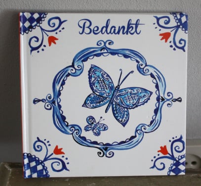 Boekje bedankt