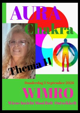 THEMA 11:  CHAKRA EN KLEUR : De Sleutel tot Innerlijke Balans!