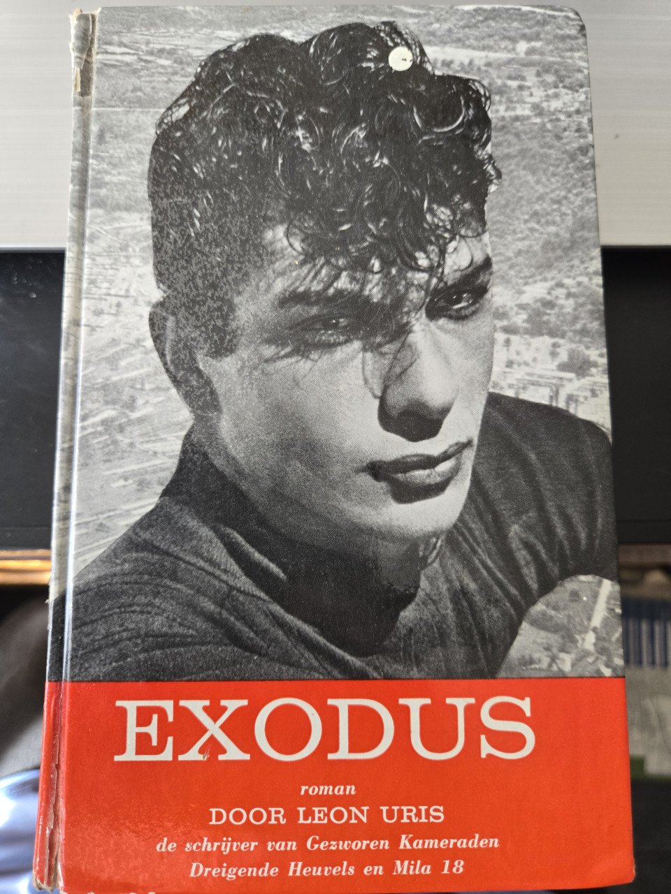 Boek Exodus  Schrijver: Leon Uris  Hollandia, Baarn, 1963
