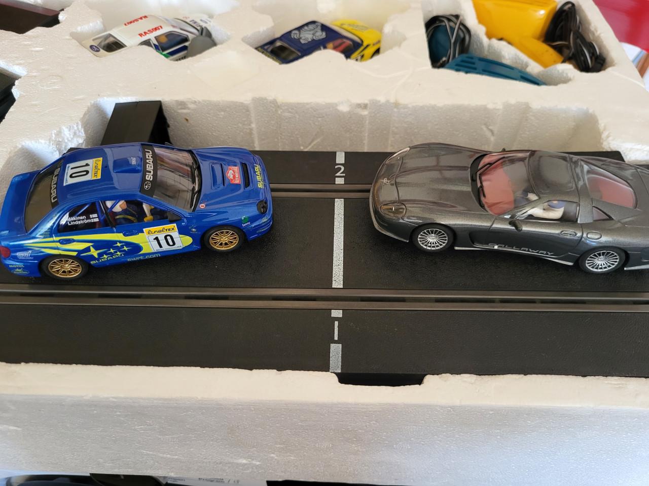 2x racebaan scalextric