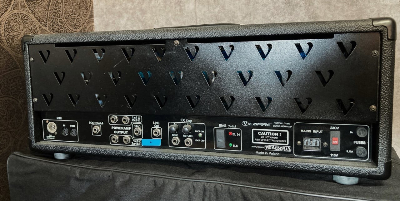 METALL/ROCK/PROG!! V-Empire BLUE RUMBLE MKII AMPLIFIER