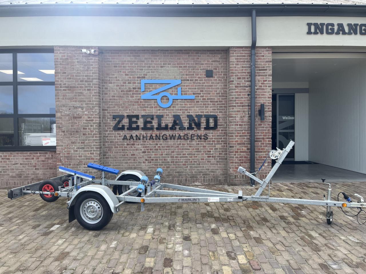 Marlin enkelas boottrailer ongeremd 500kg 4 meter, compleet
