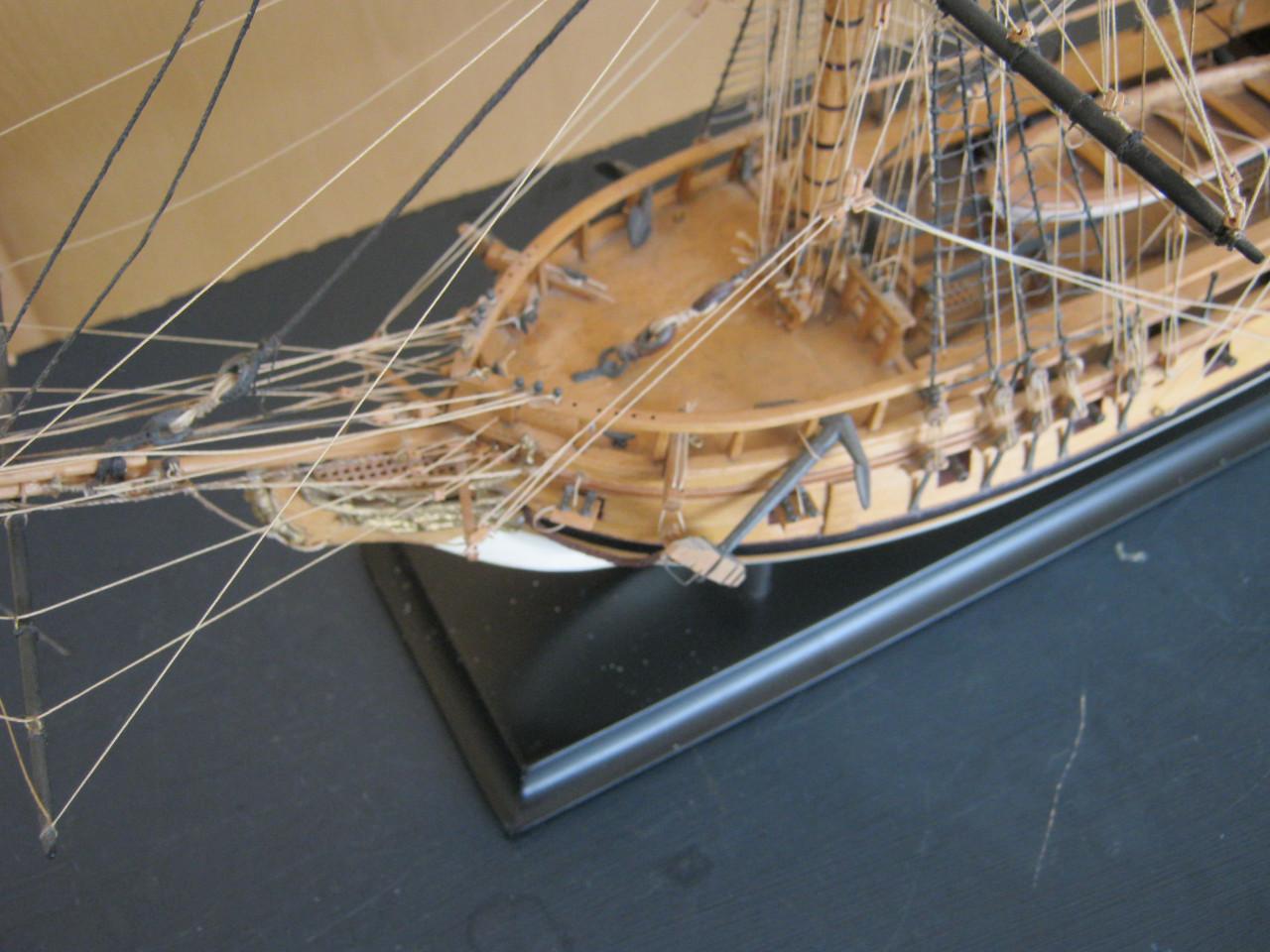 Scheepsmodel USS Rattlesnake.