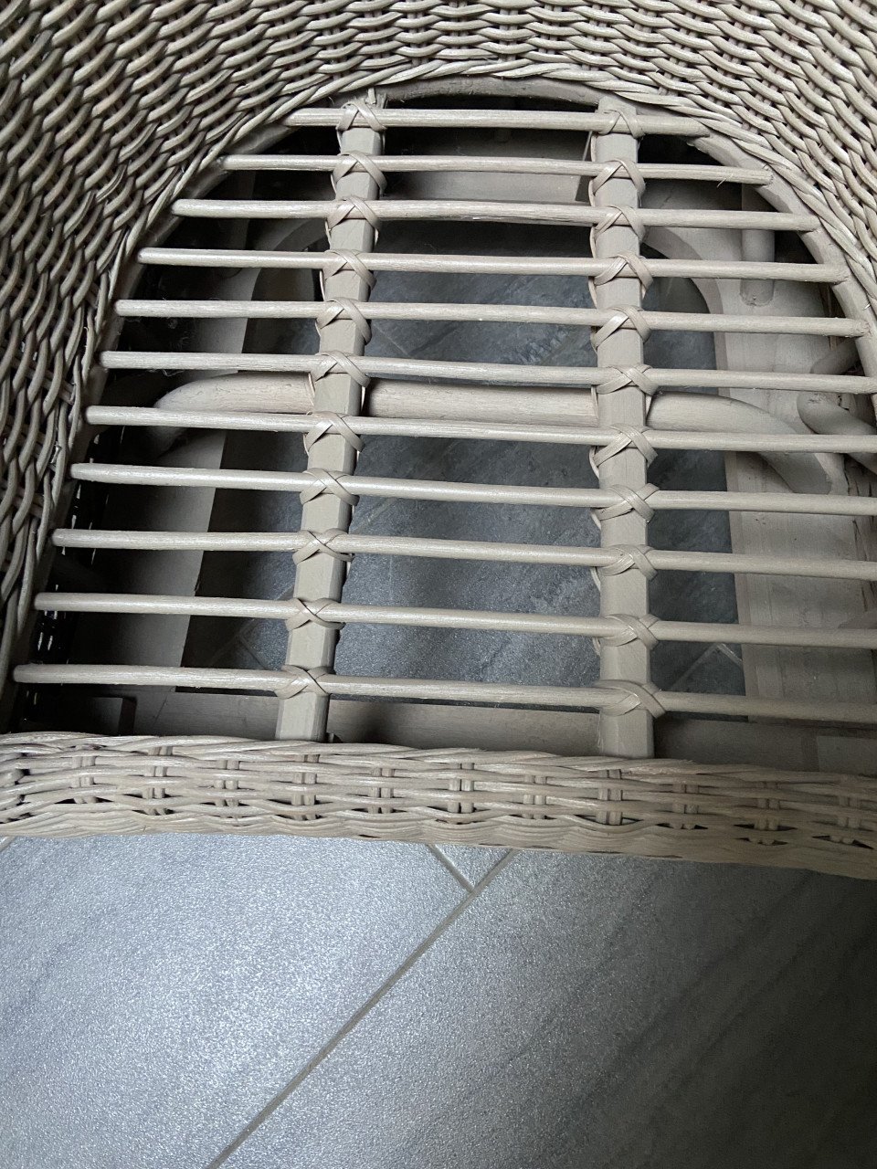 Prachtige rotan fauteuils met kussens - als nieuw!