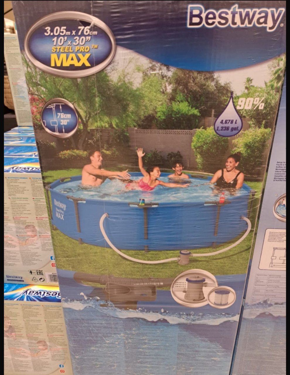 Zwembad (rond) te koop!