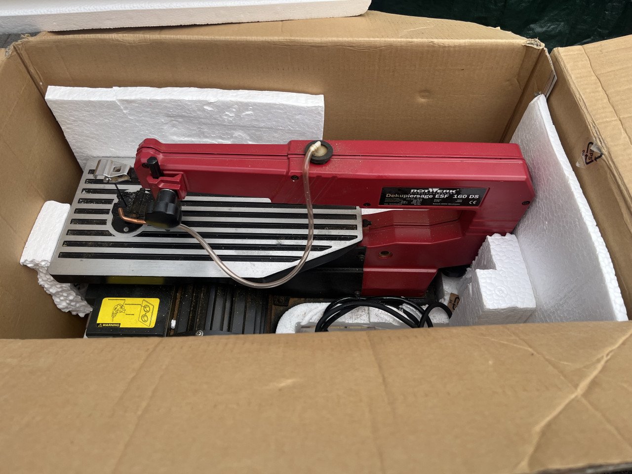 Figuurzaagmachine RotWerk ESF 160DS -180 W