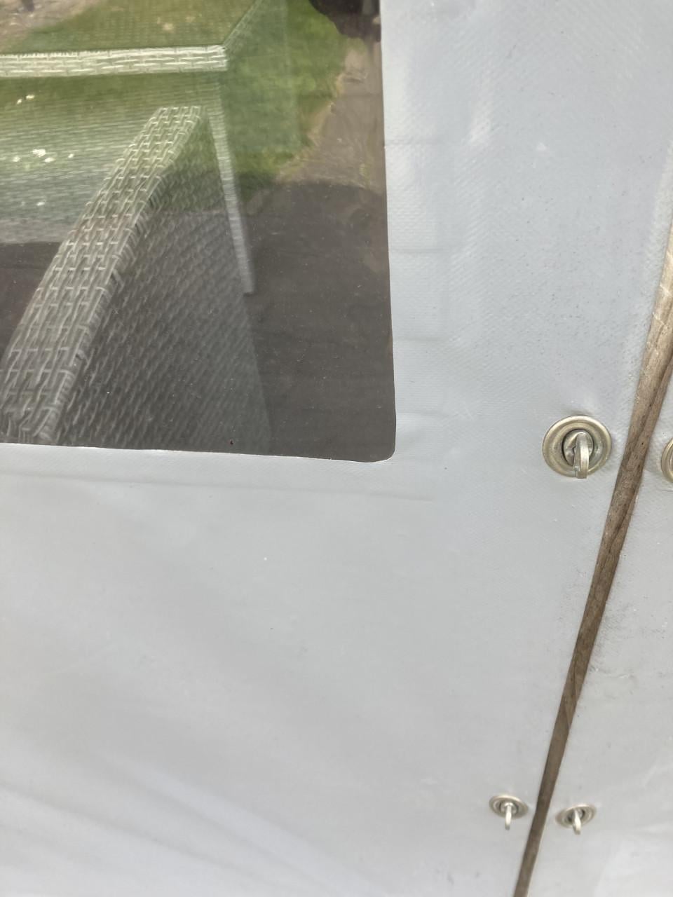 Veranda afdichting  pvc zeildoek