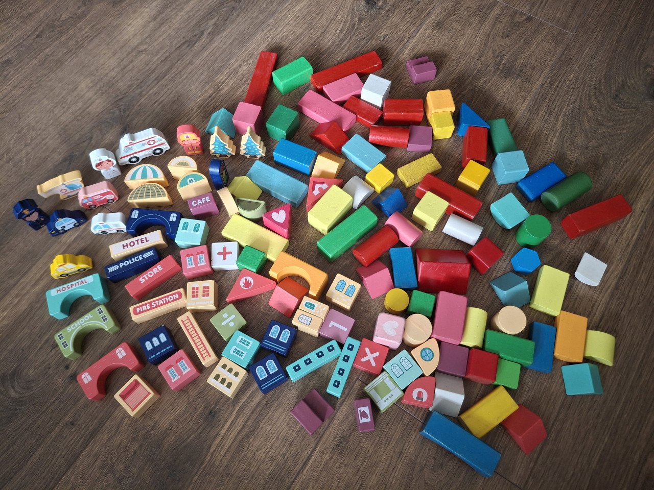 Houten Speelblokjes