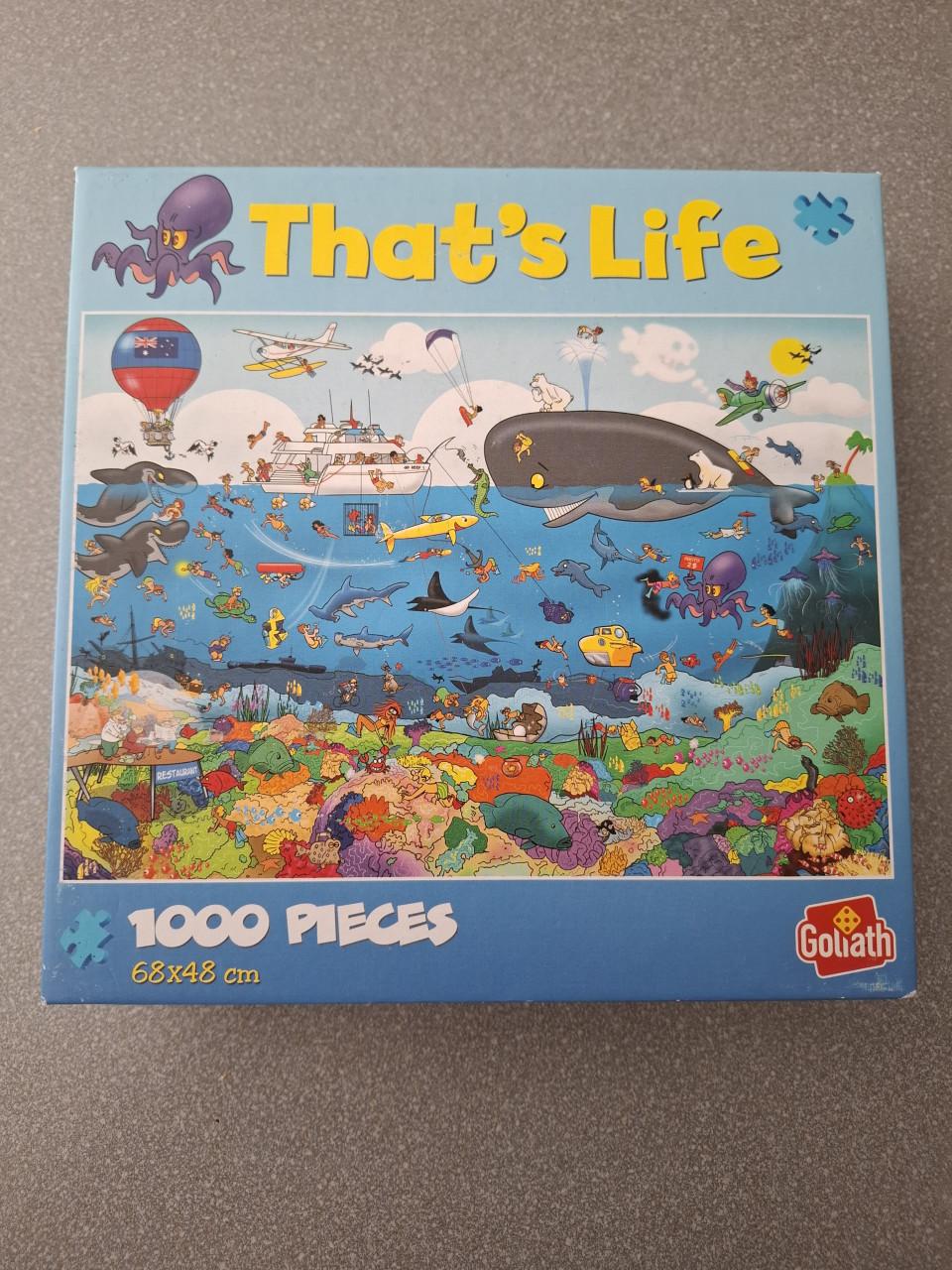That's Life puzzels