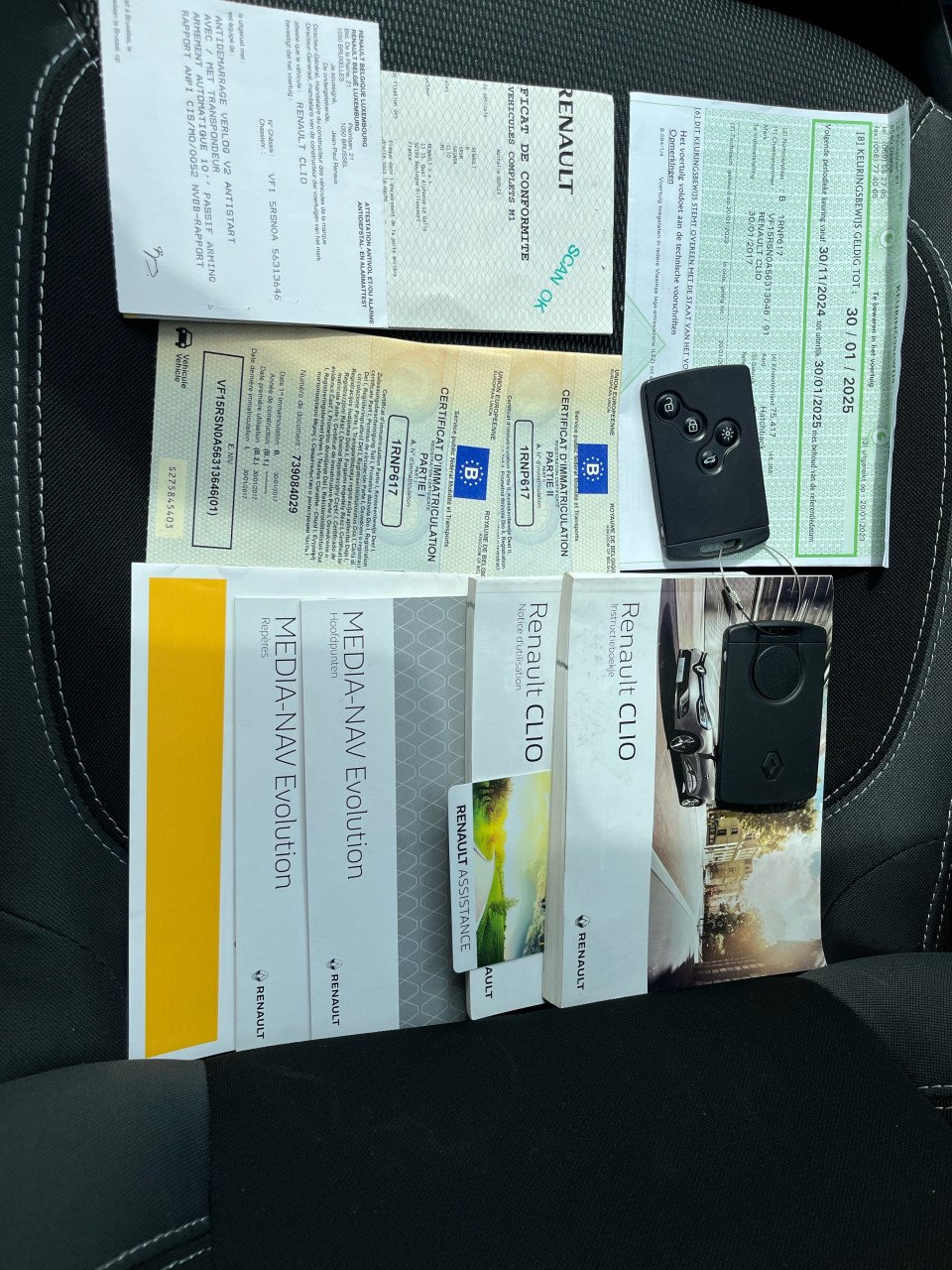 Renault Clio 1.2 benzine 78000km 2017