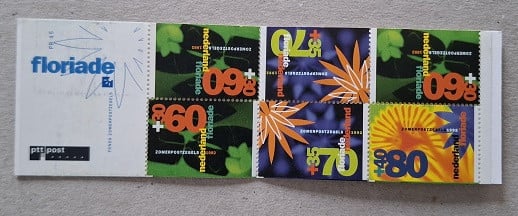 Postzegelboekje Floriade 1992  Postfris