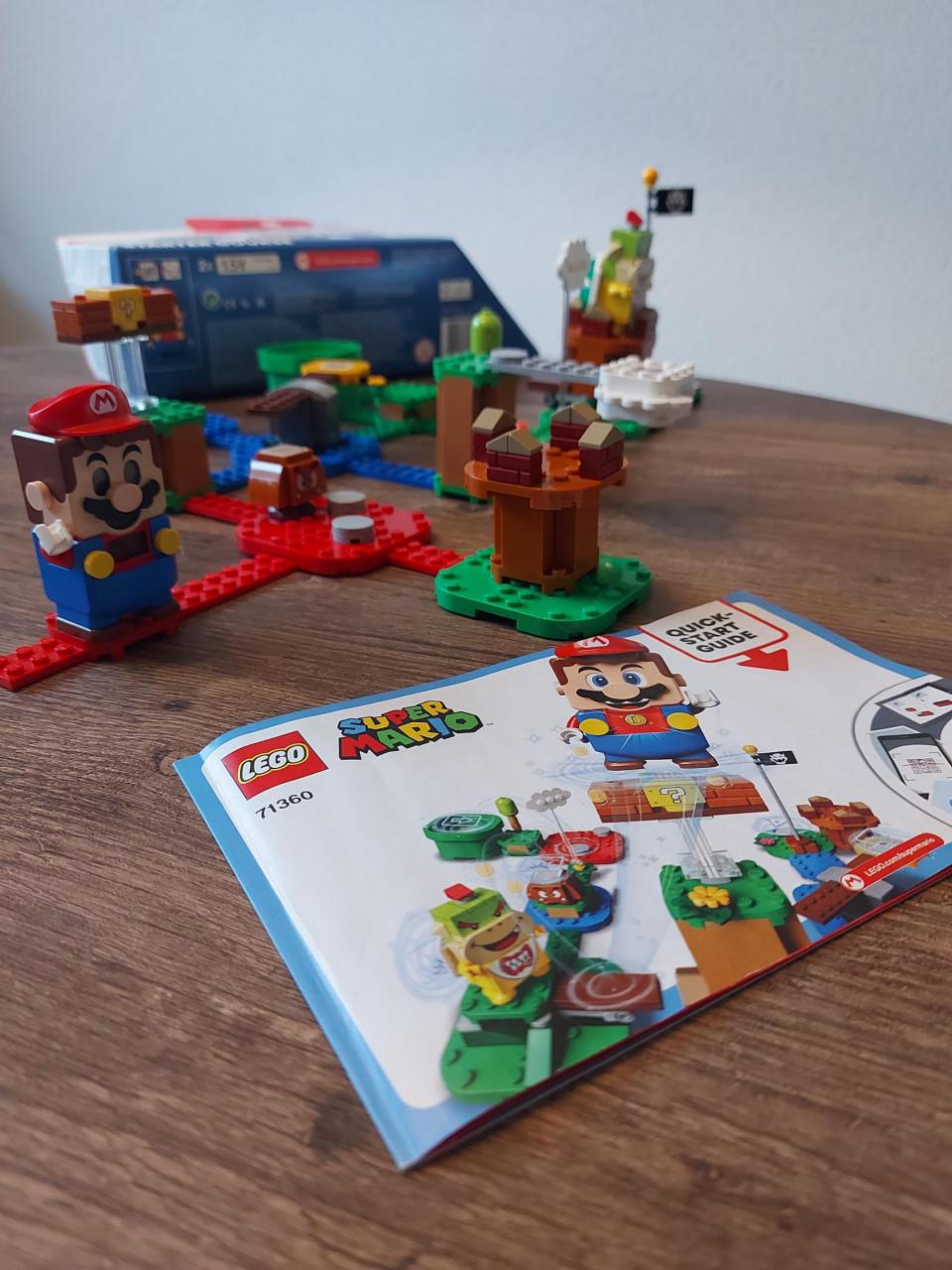 SUPER MARIO nr. 71360 Starterset compleet in doos met MARIO en boekje
