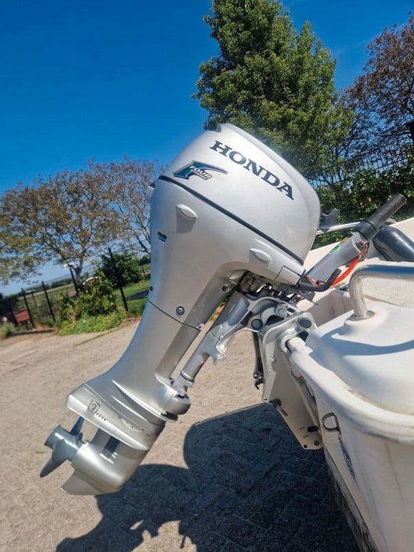 Honda 20 pk langstaart met tilt assist! Knuppel en kabels