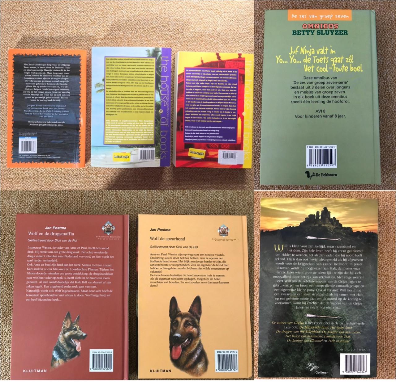 Leuke kinderboeken zo goed als nieuw