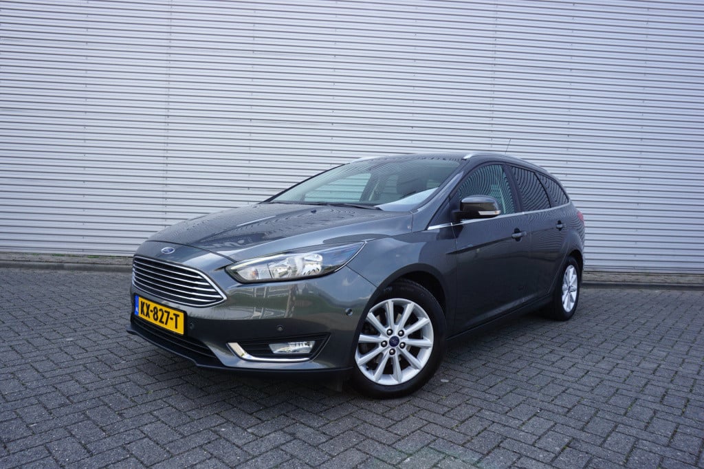 Ford Focus wagon 1.0 titanium climate / navi / stoelverw. / cruise / trekha