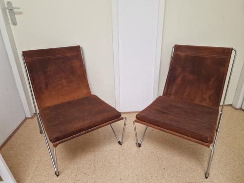 Verner Panton Bachelor Designerstoelen Fritz Hansen 2 stuks