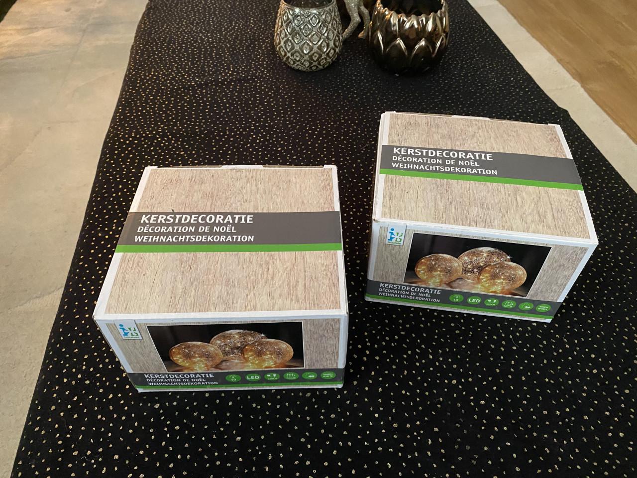 Kerstdecoratie 2 sets