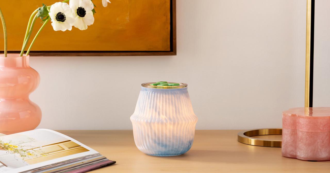 Mooie glazen warmer