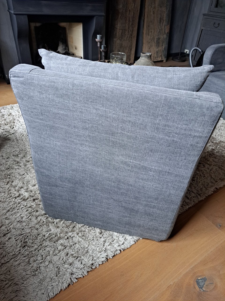 2 stoere landelijke fauteuils
