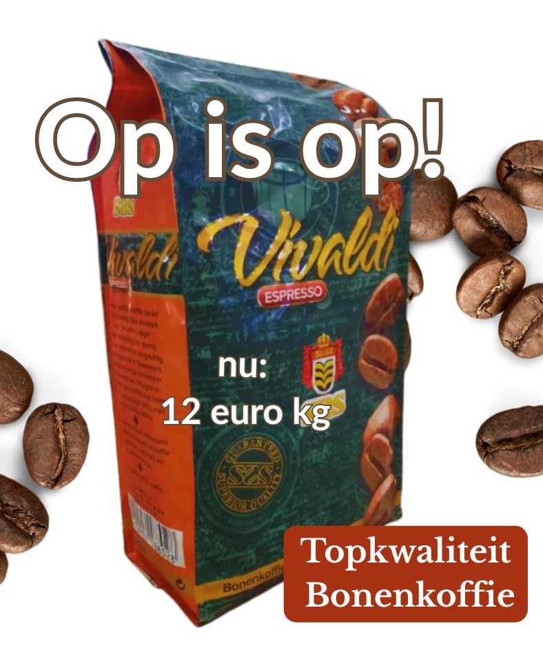 Koffiebonen actie