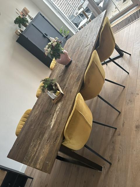 Eettafel 240 x 100 cm