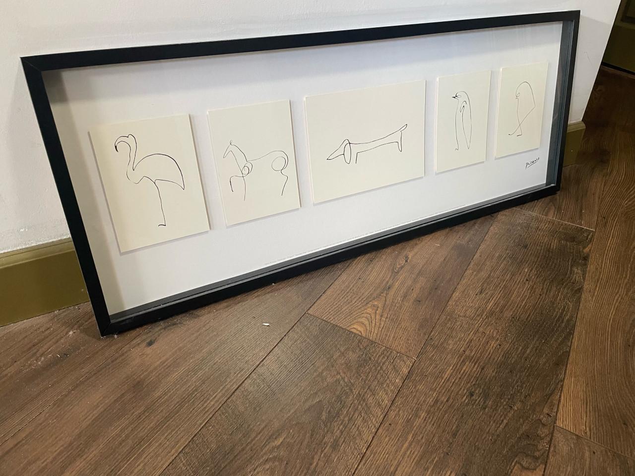 Lijst met Picasso tekeningen