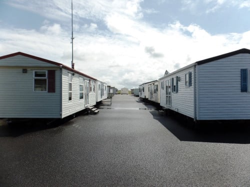 Diverse chalets met middenkamers, ook in partij leverbaar