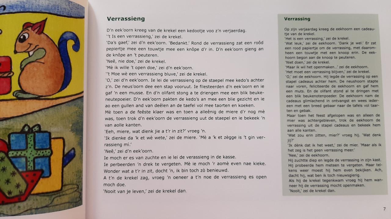 "Meschien wè" , 19 verhalen van Toon Tellegen in het Zeêuws!