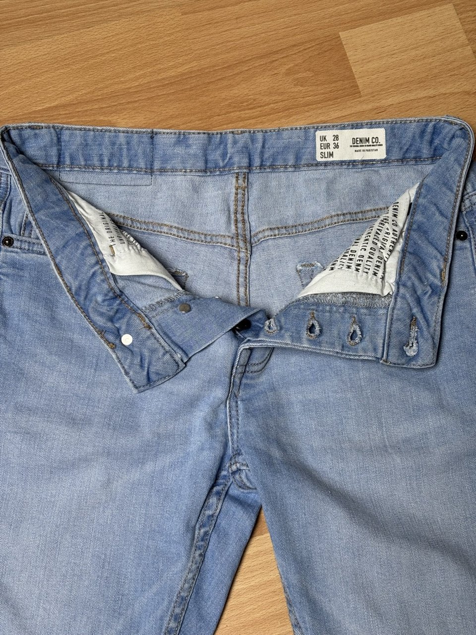 Denim Co dames korte spijkerbroek maat 28/29