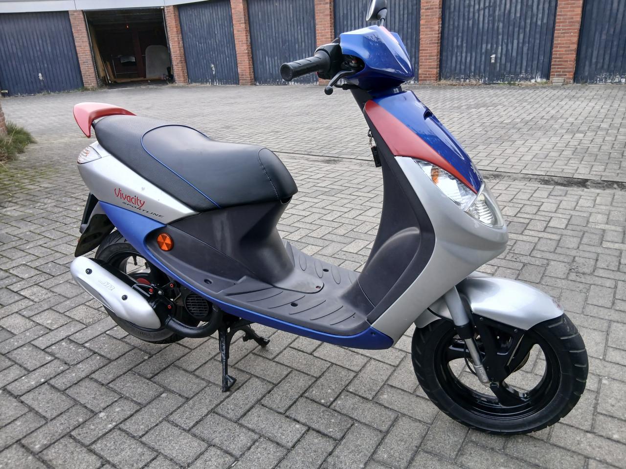 Te koop peugeot vivacity in goede staat