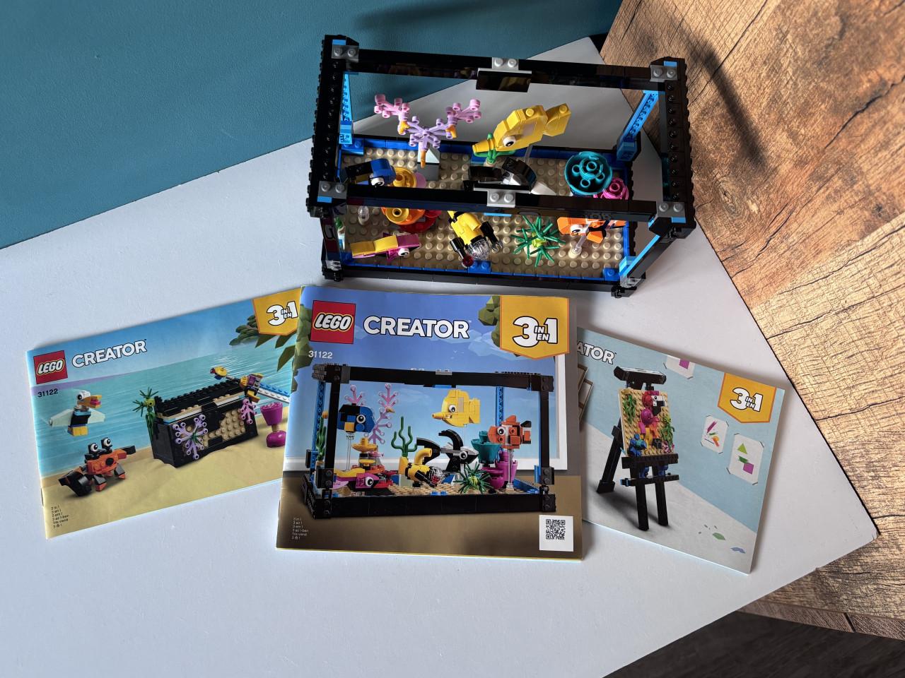 LEGO Creator 3-in-1 31122 – Aquarium