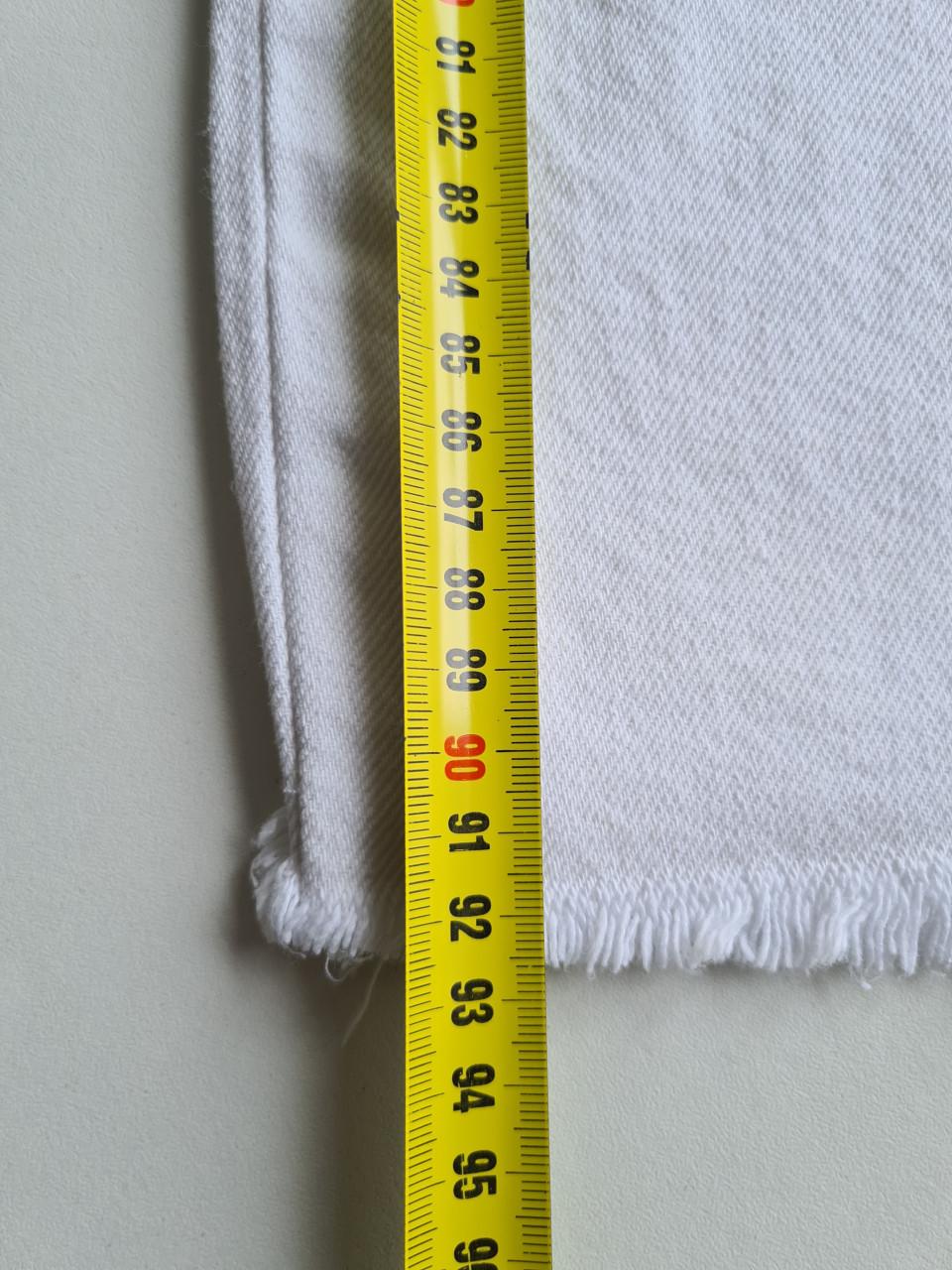 Nieuwe Amisu rechte witte spijkerbroek  Maat M