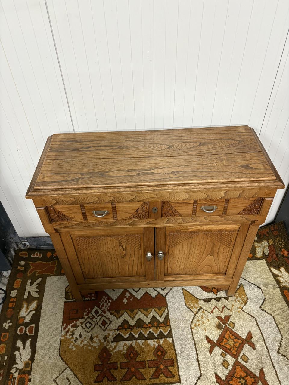 Prachtige antieke eikenhouten kast