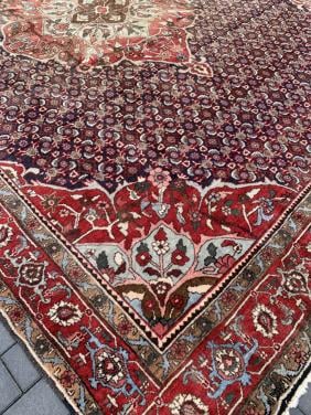 💐Mooi Sfeervol Handgeknoopt Vintage Vloerkleed met Certificaat 💐