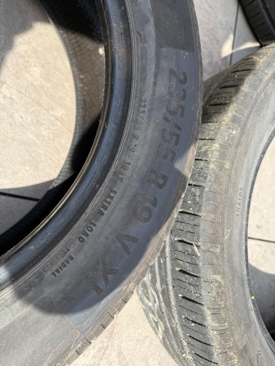 4x Continental EcoContact 235/55 R19 zomerbanden – set €100