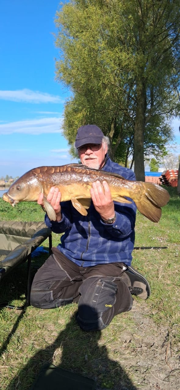 Grotekarpers vangen in de polder bij Karpervisserij Koudekerke € 17,50