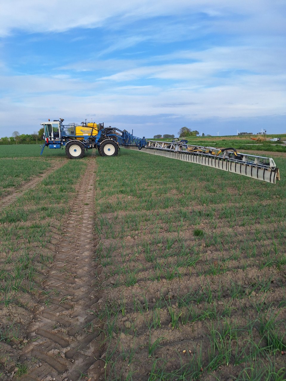 Delvano Euro Trac zelfrijdende spuitmachine
