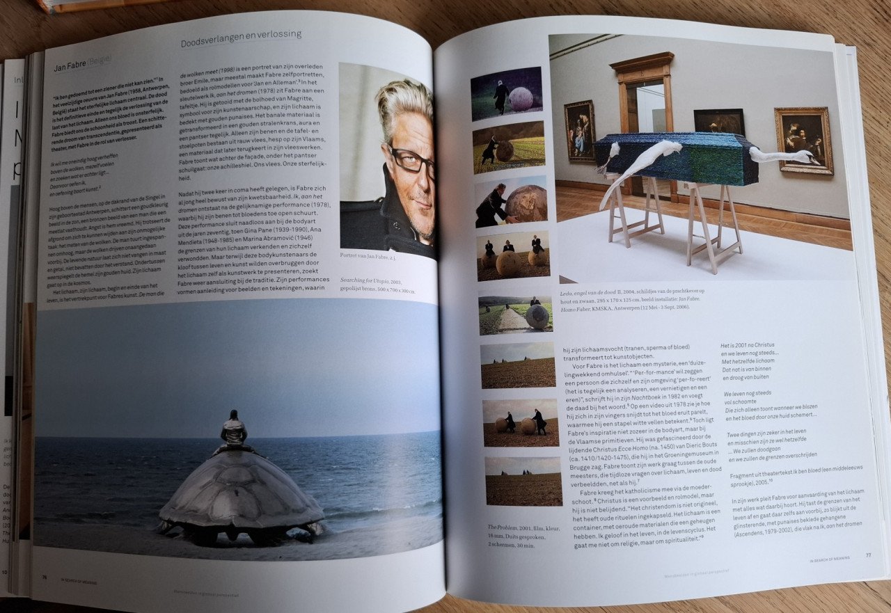 In search of meaning , Mensbeelden in globaal perspectief, door Anne Berk
