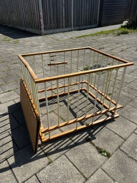 Vintage baby box